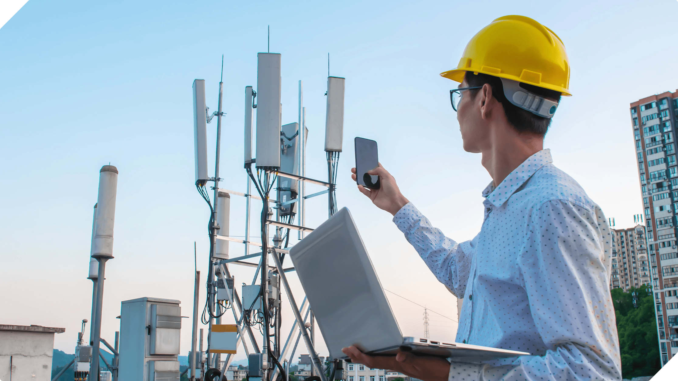 Building, Leasing, & Maintaining Telco Towers with Expertise's Banner